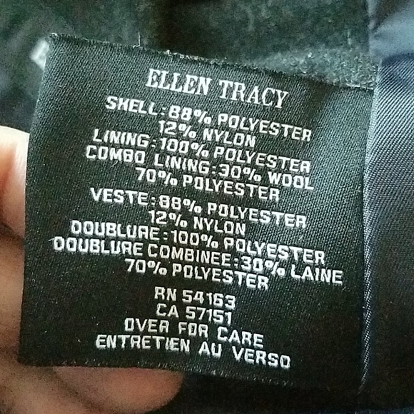 Ellen Tracy Fly Front Trench Coat - Picture 12 of 15